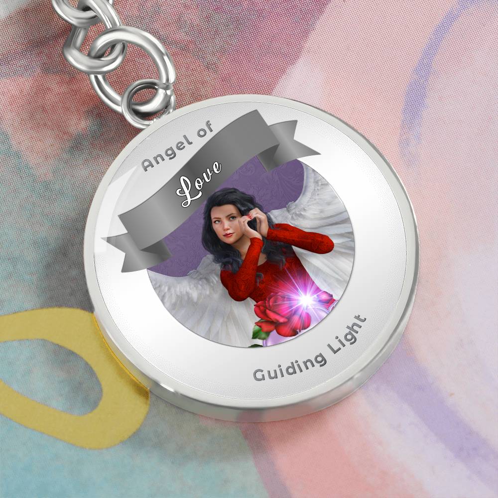 Love - Guardian Angel Affirmation Keychain - More Than CharmsMore Than Charms