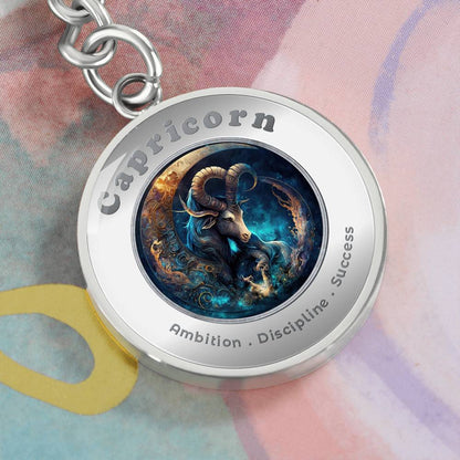 Capricorn - Affirmation Keychain - More Than CharmsMore Than Charms