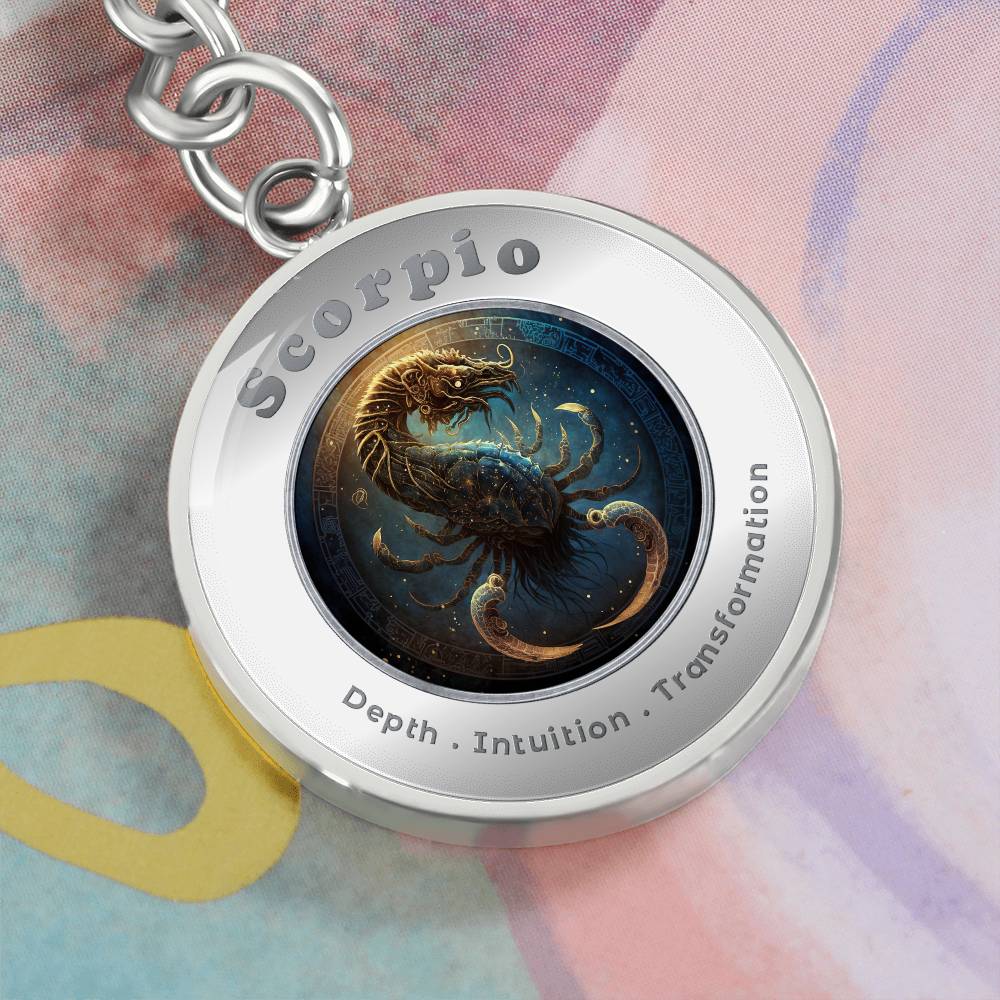 Scorpio - Affirmation Keychain - More Than CharmsMore Than Charms
