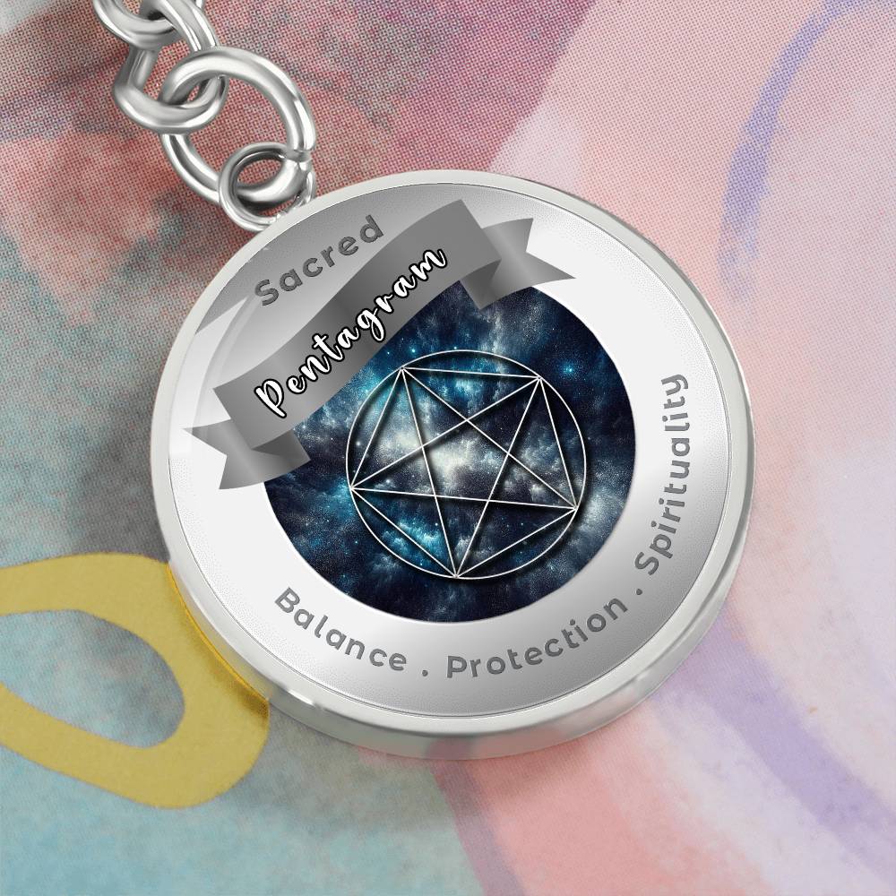 Pentagram - Affirmation Keychain - More Than CharmsMore Than Charms