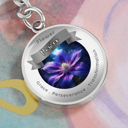 Clematis - Affirmation Pendant - More Than CharmsMore Than Charms