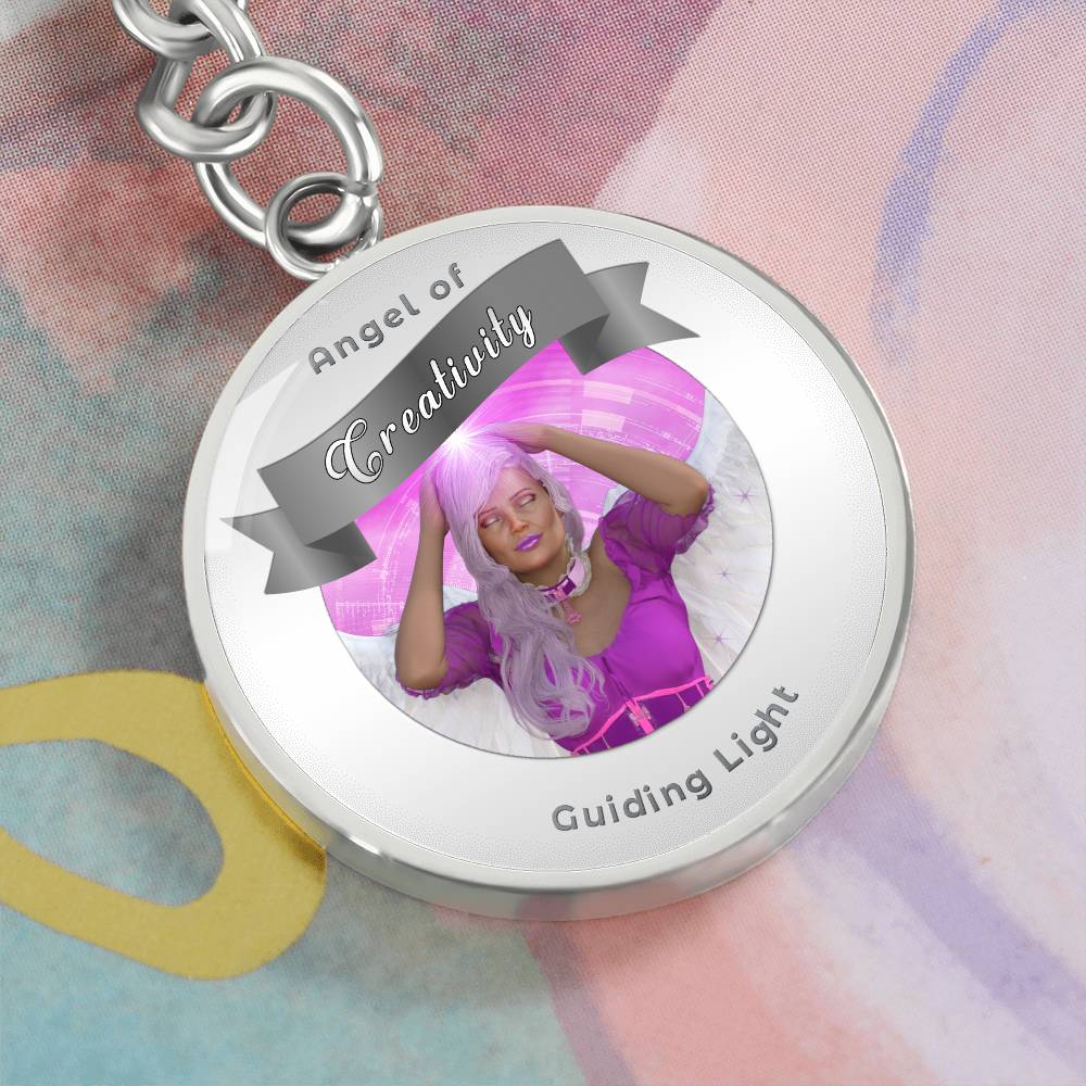 Creativity - Guardian Angel Affirmation Keychain - More Than CharmsMore Than Charms