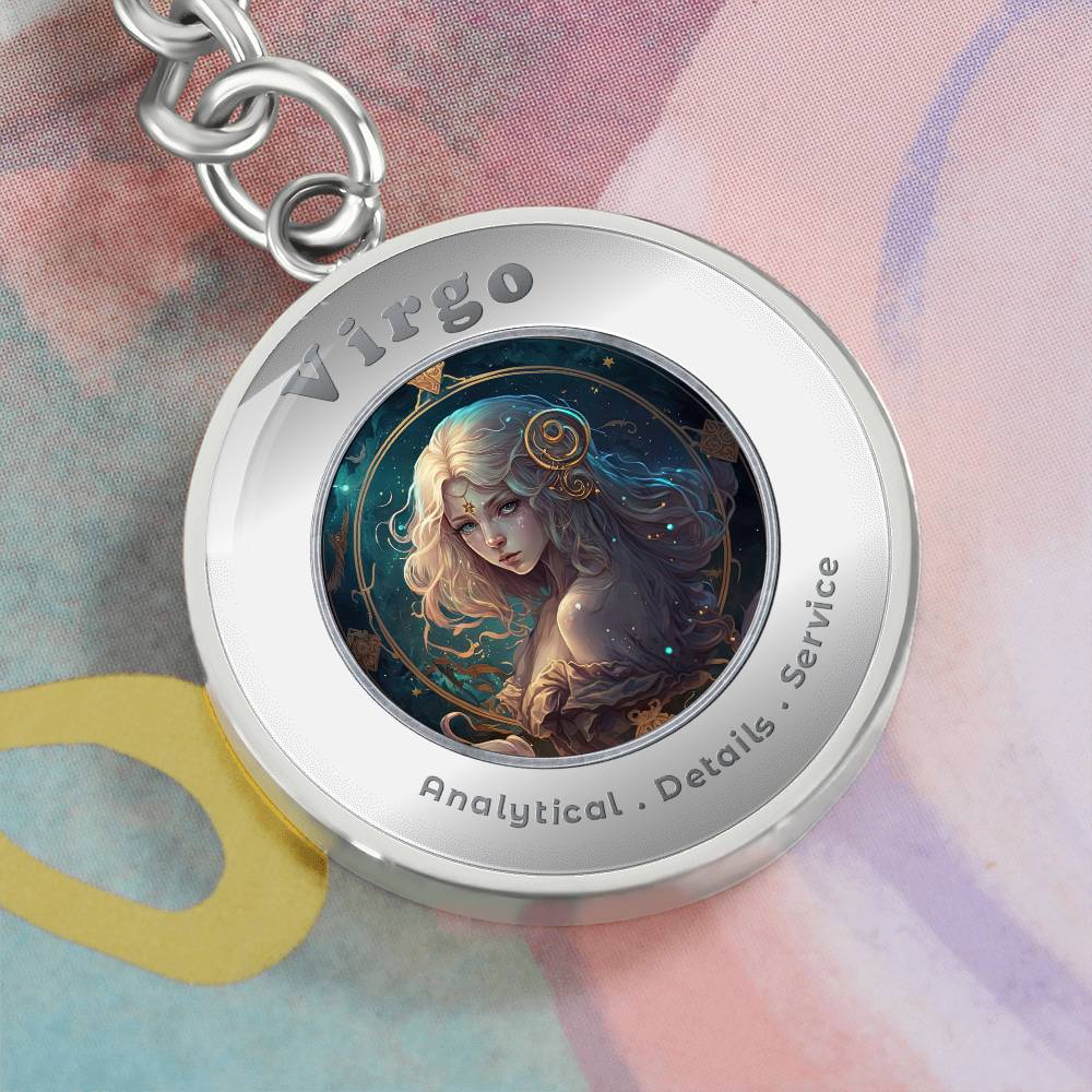 Virgo- Affirmation Keychain - More Than CharmsMore Than Charms
