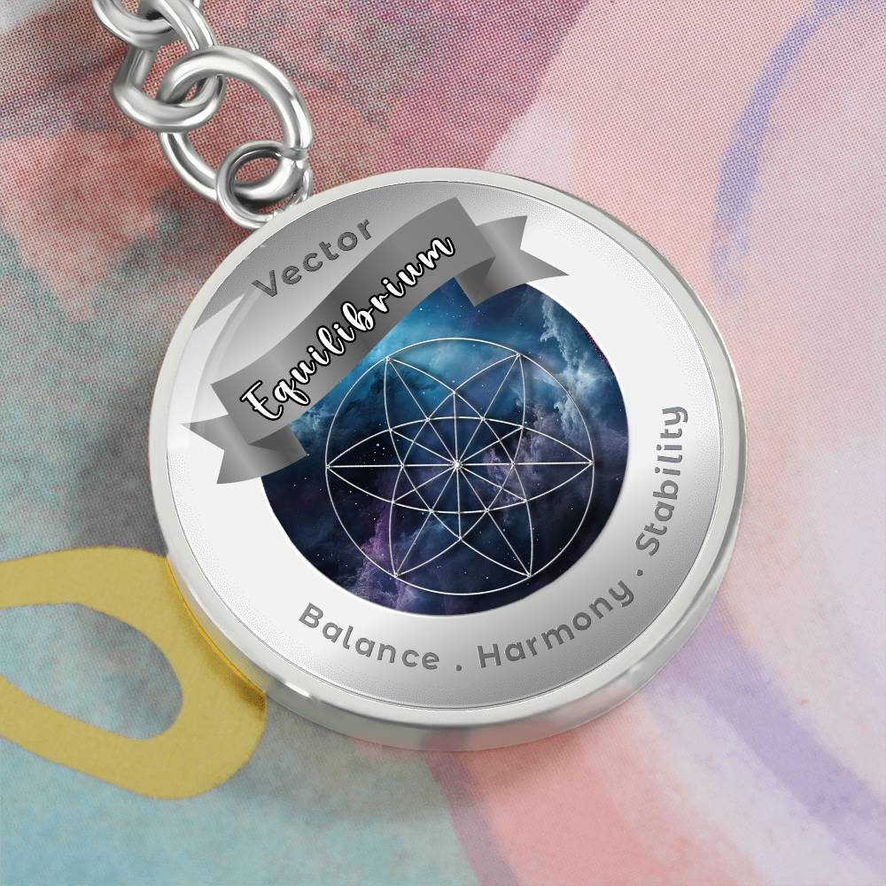 Vector Equilibrium - Affirmation Keychain - More Than CharmsMore Than Charms