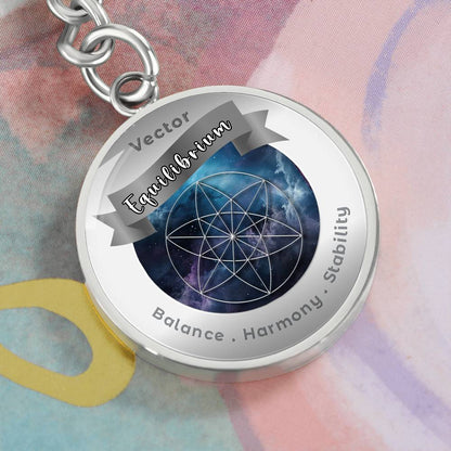 Vector Equilibrium - Affirmation Keychain - More Than CharmsMore Than Charms