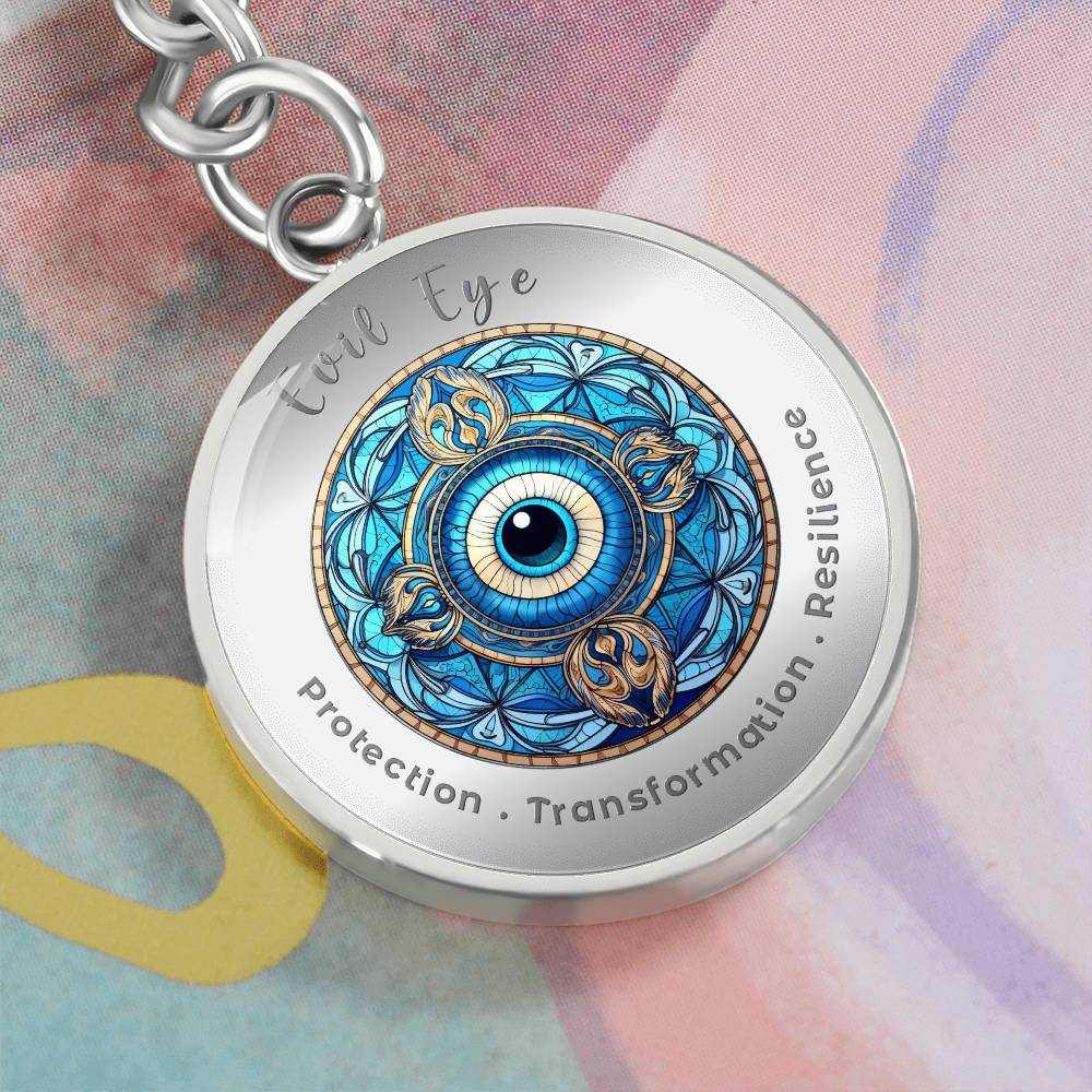 Evil Eye - Affirmation Keychain - More Than CharmsMore Than Charms
