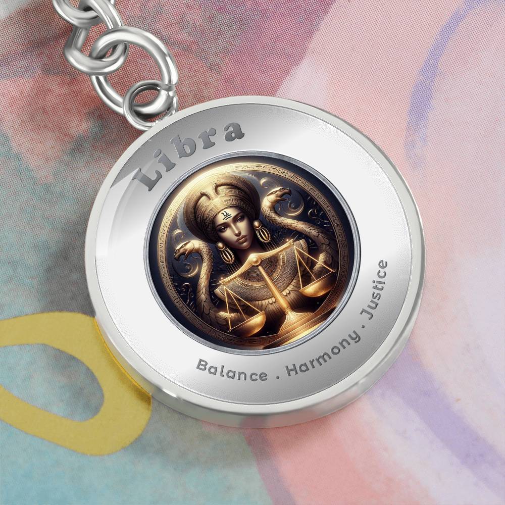 Libra - Affirmation Keychain - More Than CharmsMore Than Charms