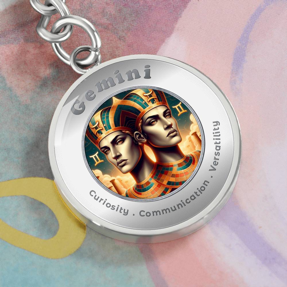 Gemini - Affirmation Keychain - More Than CharmsMore Than Charms