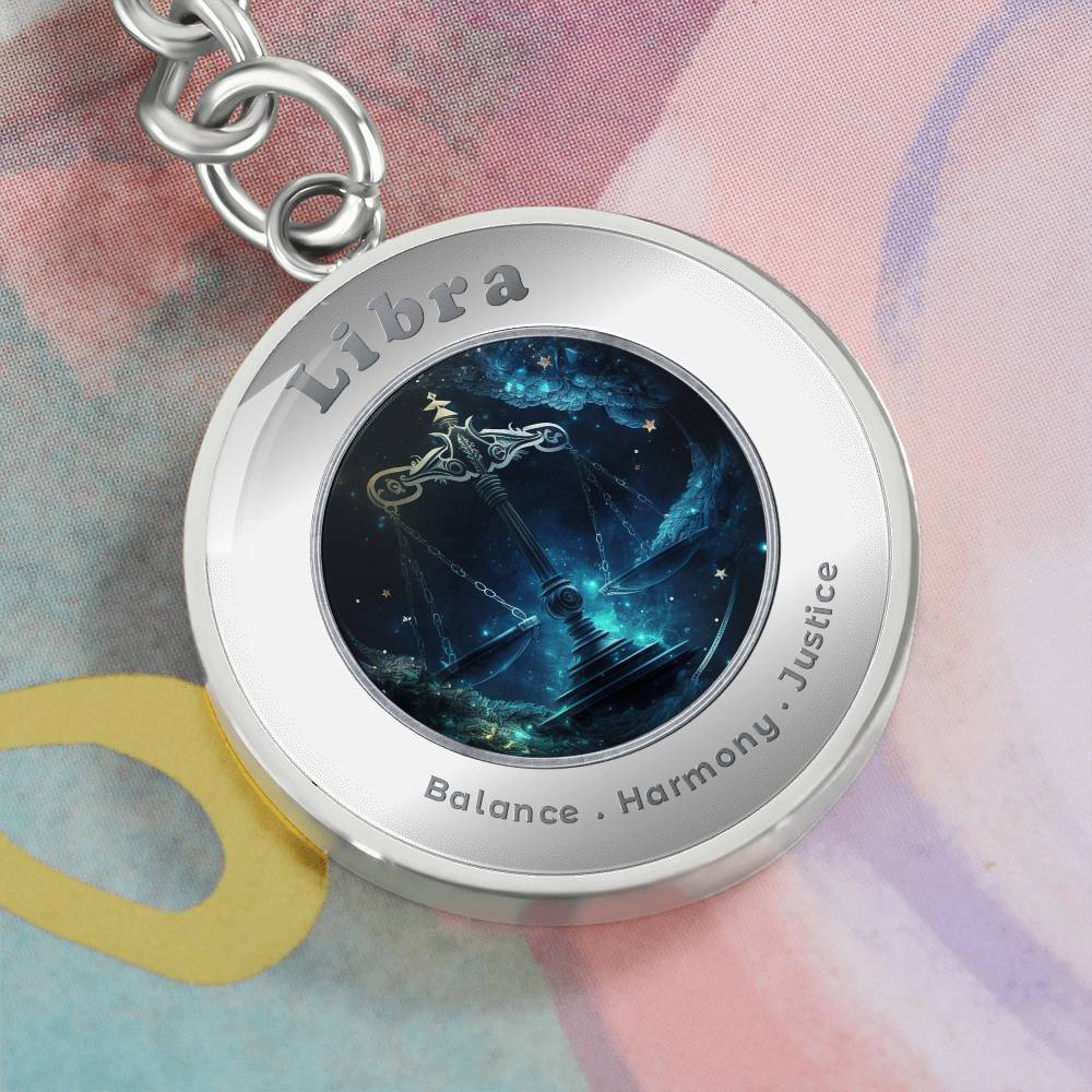 Libra - Affirmation Keychain - More Than CharmsMore Than Charms