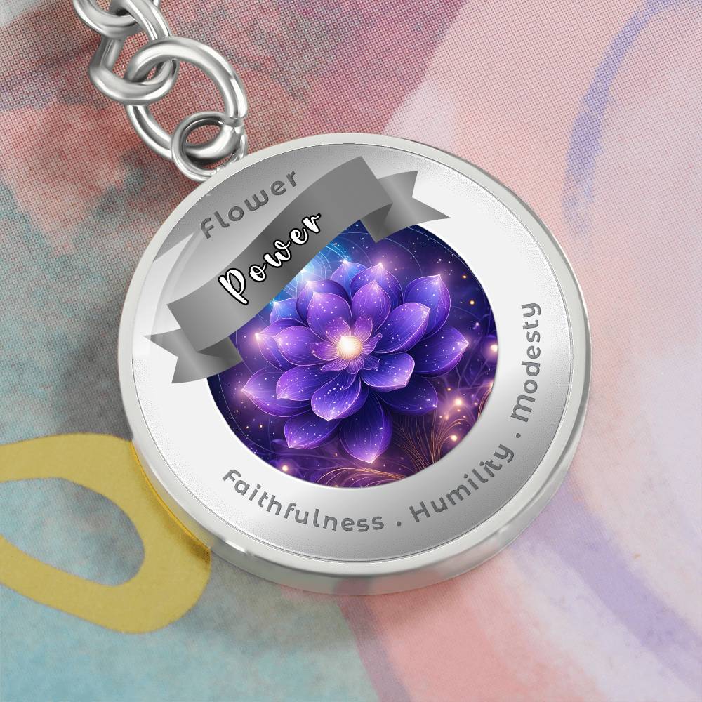 Violet - Affirmation Pendant - More Than CharmsMore Than Charms