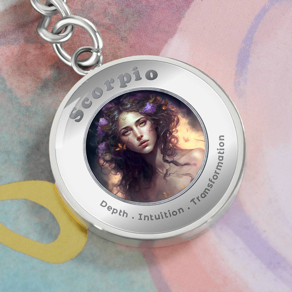 Scorpio - Affirmation Keychain - More Than CharmsMore Than Charms
