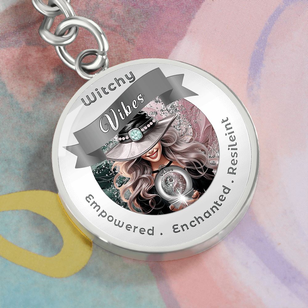 Witchy Vibes - Blond - Affirmation Keychain