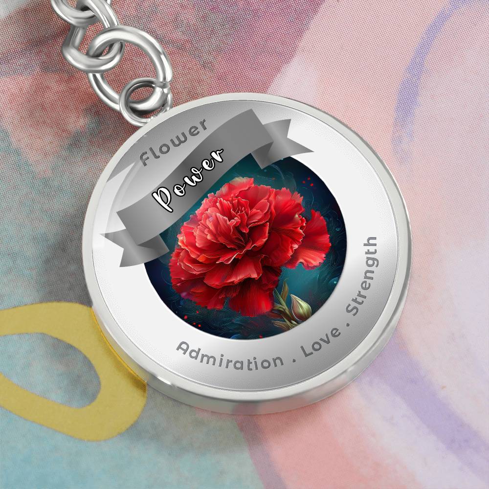 Carnation - Affirmation Pendant - More Than CharmsMore Than Charms