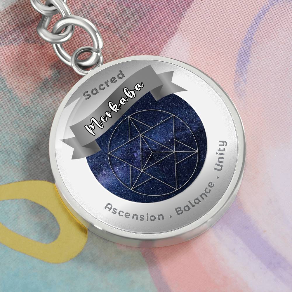 Merkaba - Affirmation Keychain - More Than CharmsMore Than Charms