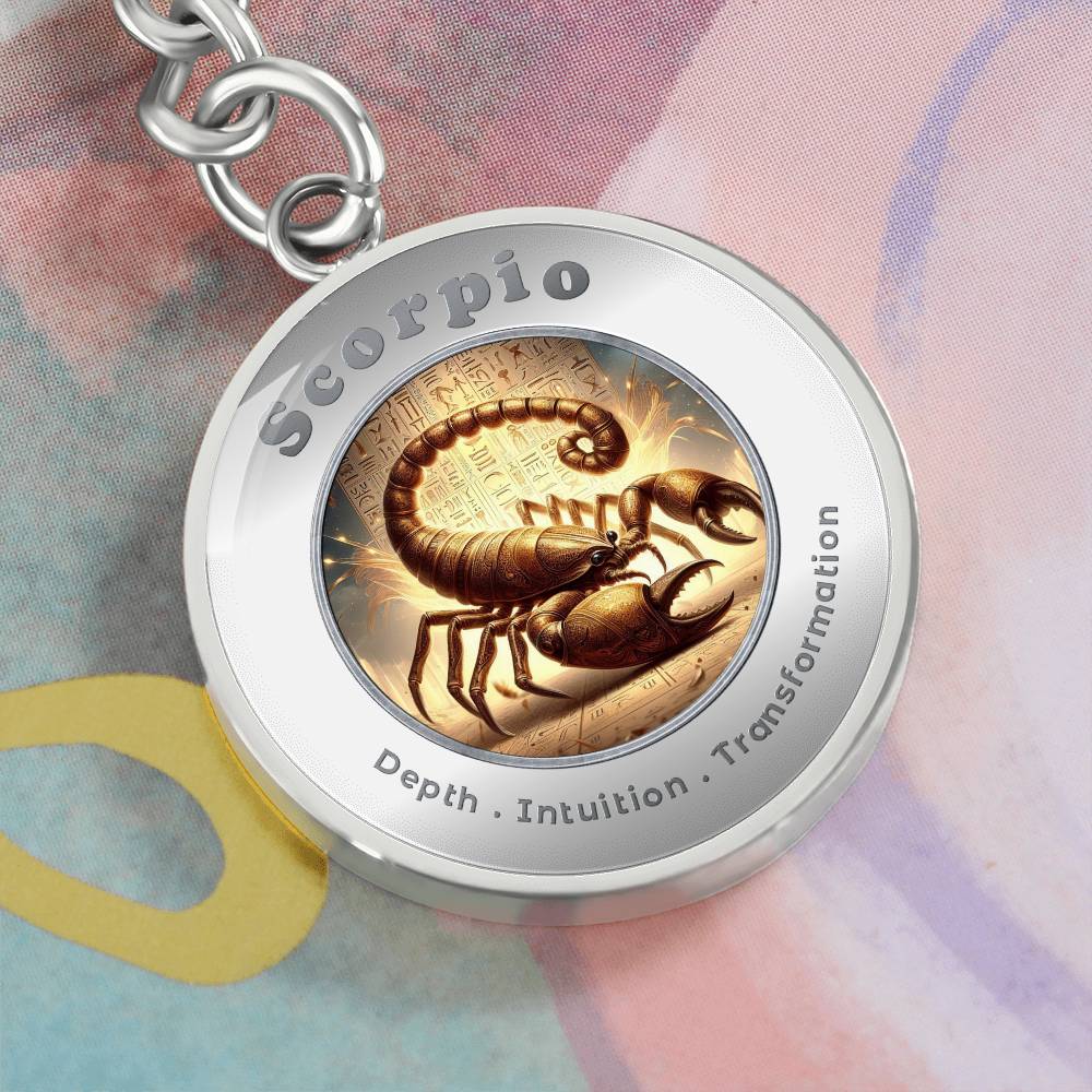 Scorpio - Affirmation Keychain - More Than CharmsMore Than Charms