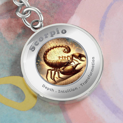 Scorpio - Affirmation Keychain - More Than CharmsMore Than Charms