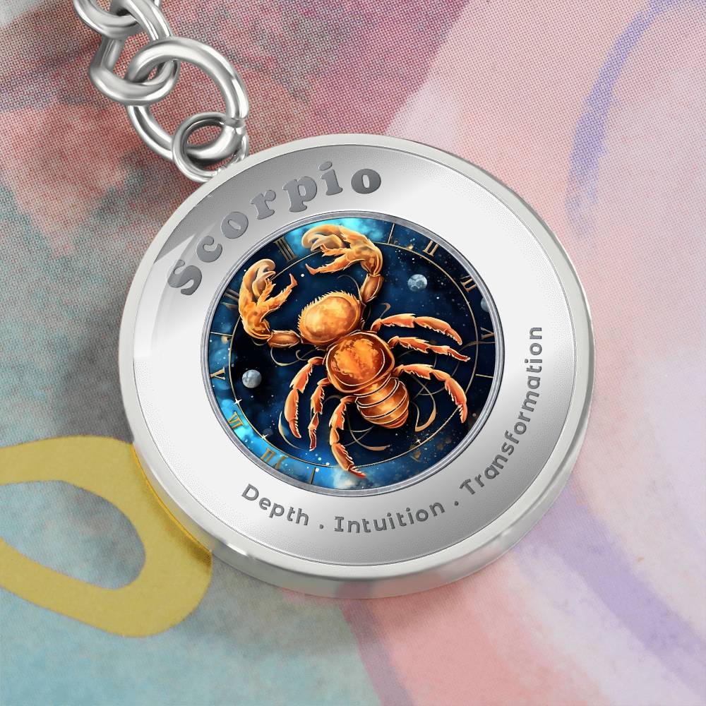 Scorpio - Affirmation Keychain - More Than CharmsMore Than Charms