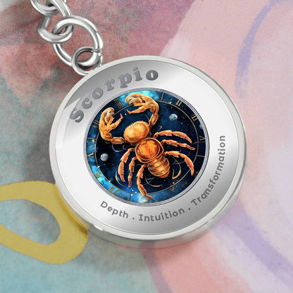 Scorpio - Affirmation Keychain - More Than CharmsMore Than Charms