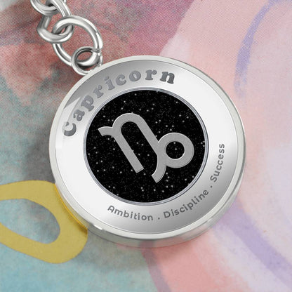 Capricorn - Affirmation Keychain - More Than CharmsMore Than Charms