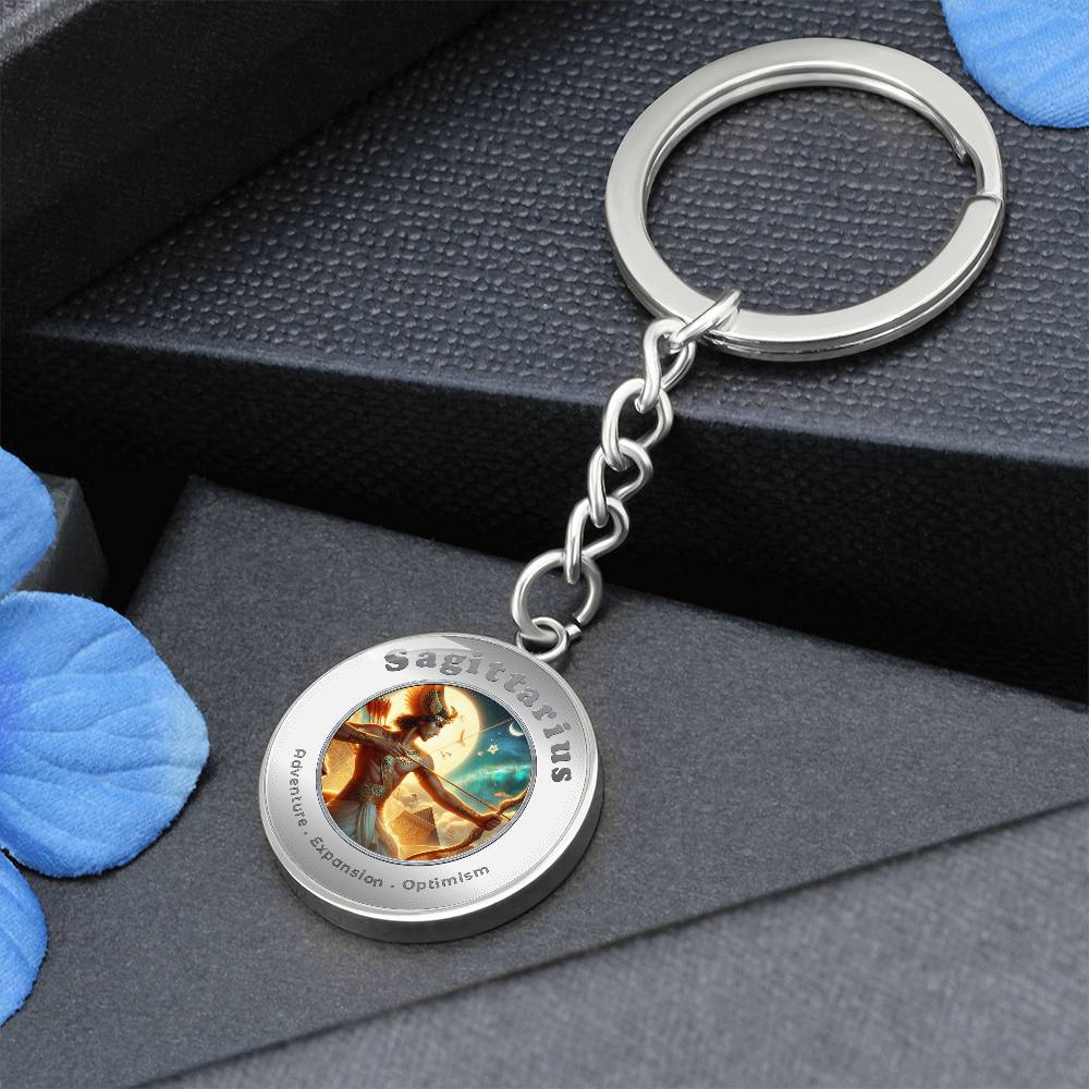 Sagittarius - Affirmation Keychain - More Than CharmsMore Than Charms