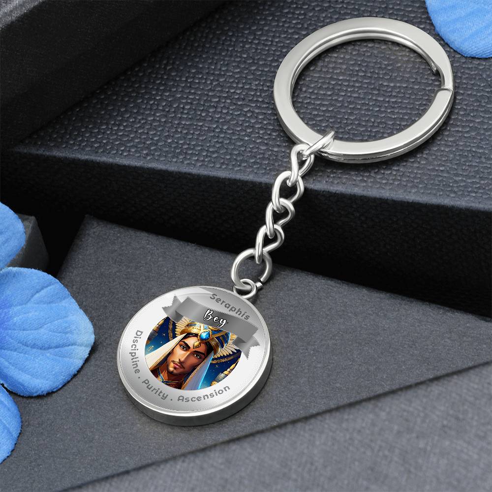 Seraphis Bay - Affirmation Keychain For Discipline, Purity & Ascension - More Than CharmsMore Than Charms