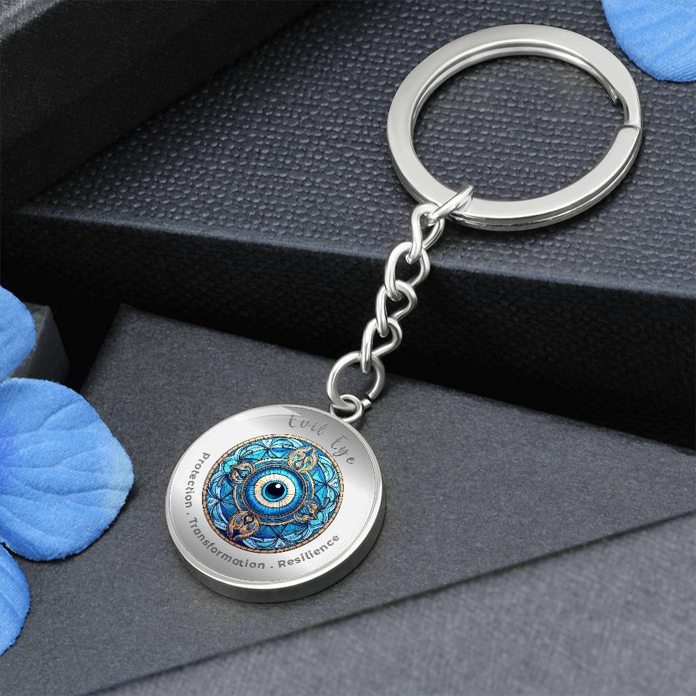 Evil Eye - Affirmation Keychain - More Than CharmsMore Than Charms