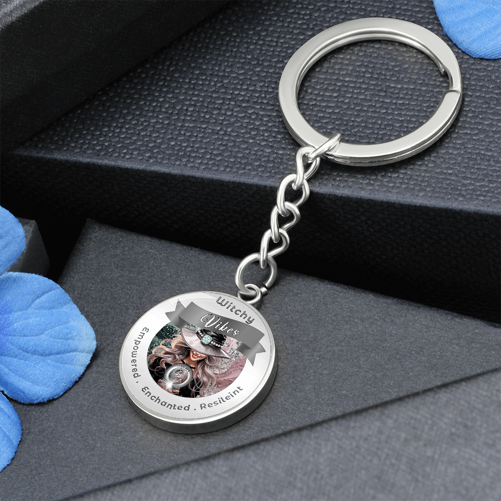 Witchy Vibes - Blond - Affirmation Keychain