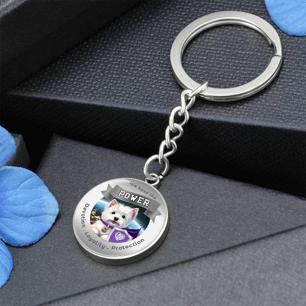 West Highland Terrier - Dog Power Animal Affirmation Necklace - More Than CharmsMore Than Charms