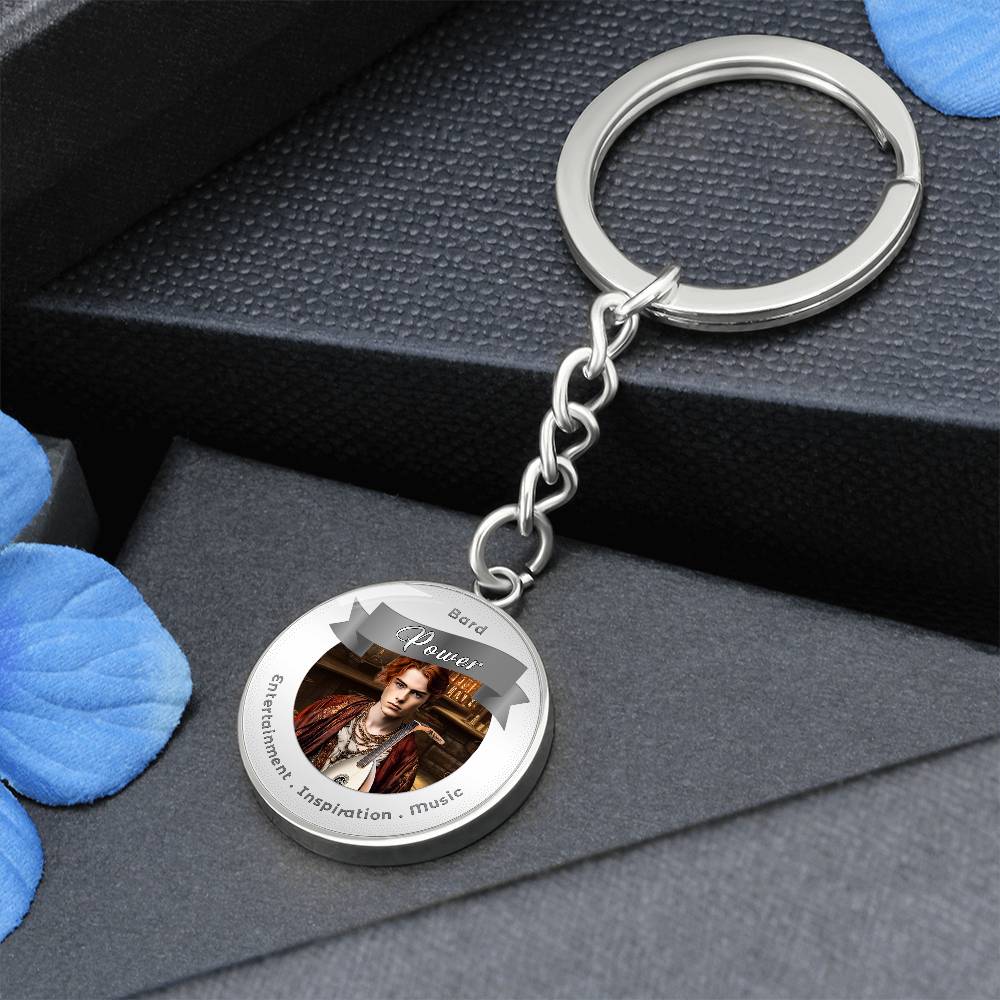 Bard - RPG Fantasy Affirmation Keychain - More Than CharmsMore Than Charms