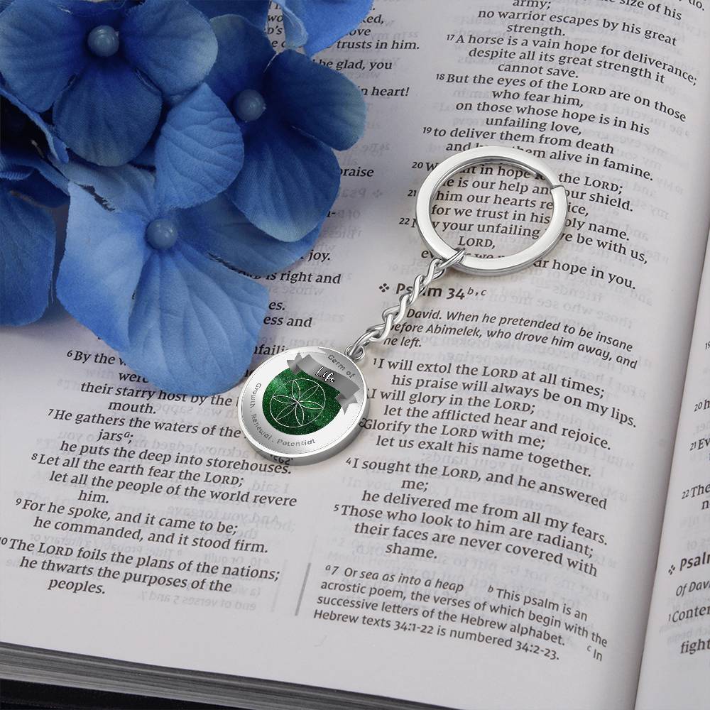 Gem of Life - Affirmation Keychain - More Than CharmsMore Than Charms