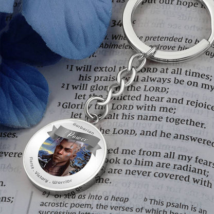 Barbarian - RPG Fantasy Affirmation Keychain - More Than CharmsMore Than Charms