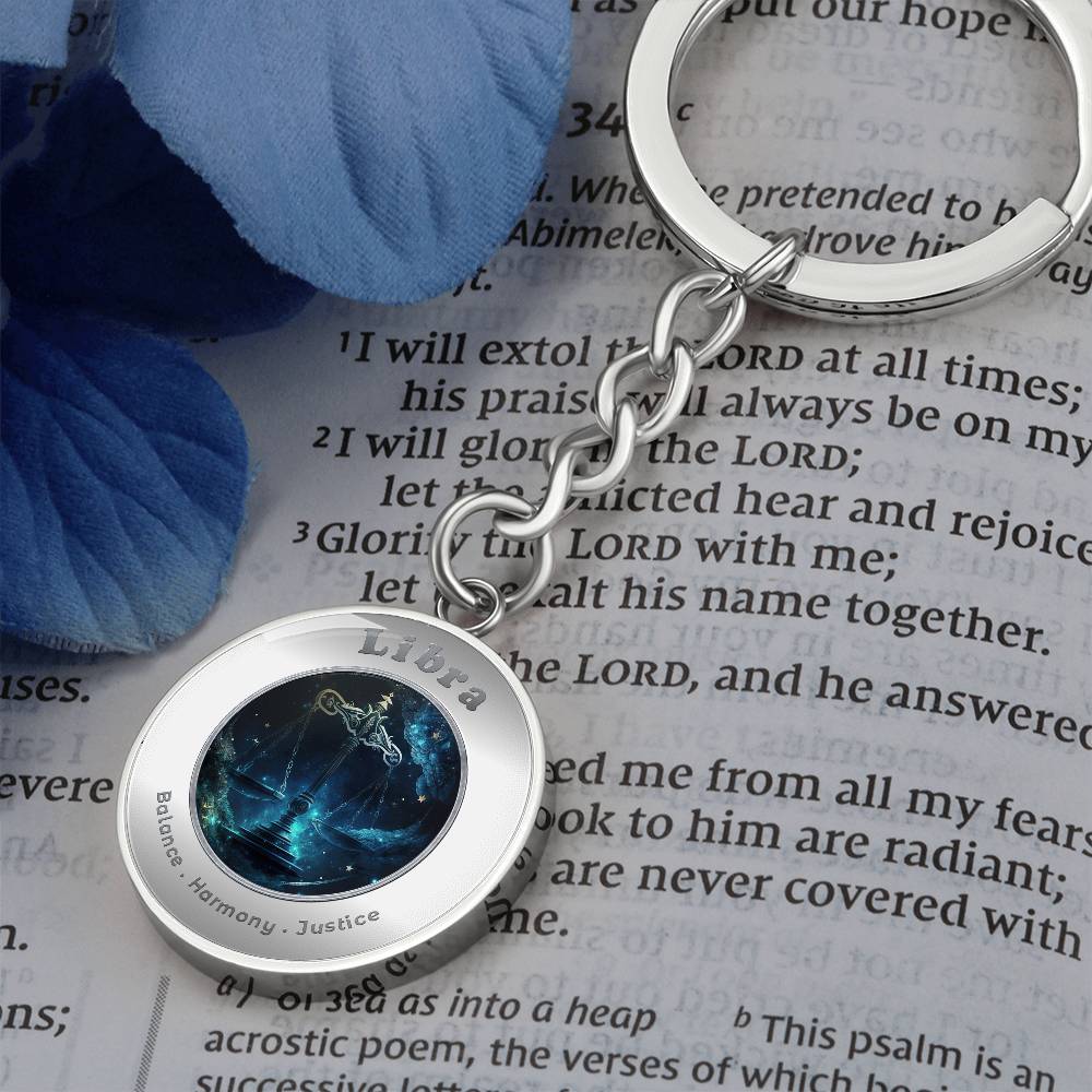 Libra - Affirmation Keychain - More Than CharmsMore Than Charms