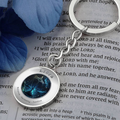 Libra - Affirmation Keychain - More Than CharmsMore Than Charms