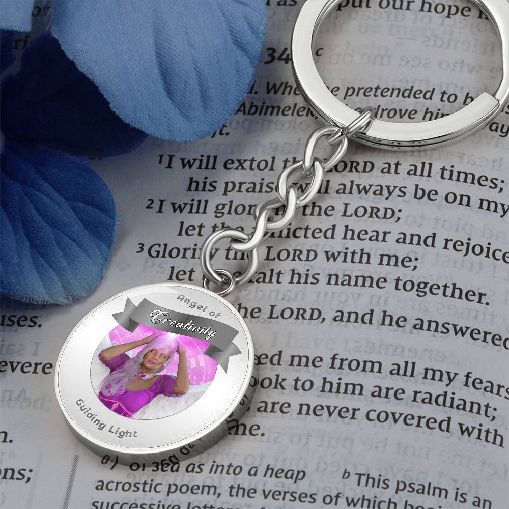 Creativity - Guardian Angel Affirmation Keychain - More Than CharmsMore Than Charms