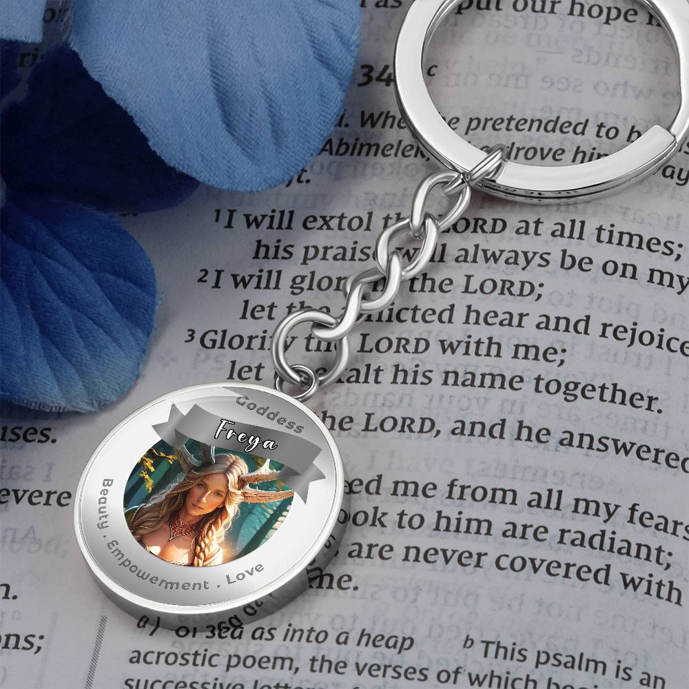 Freya - Affirmation Keychain For Beauty Empowerment Love - More Than CharmsMore Than Charms