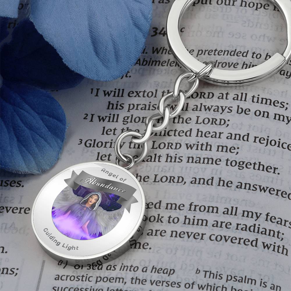 Acceptance - Guardian Angel Affirmation Keychain - More Than CharmsMore Than Charms