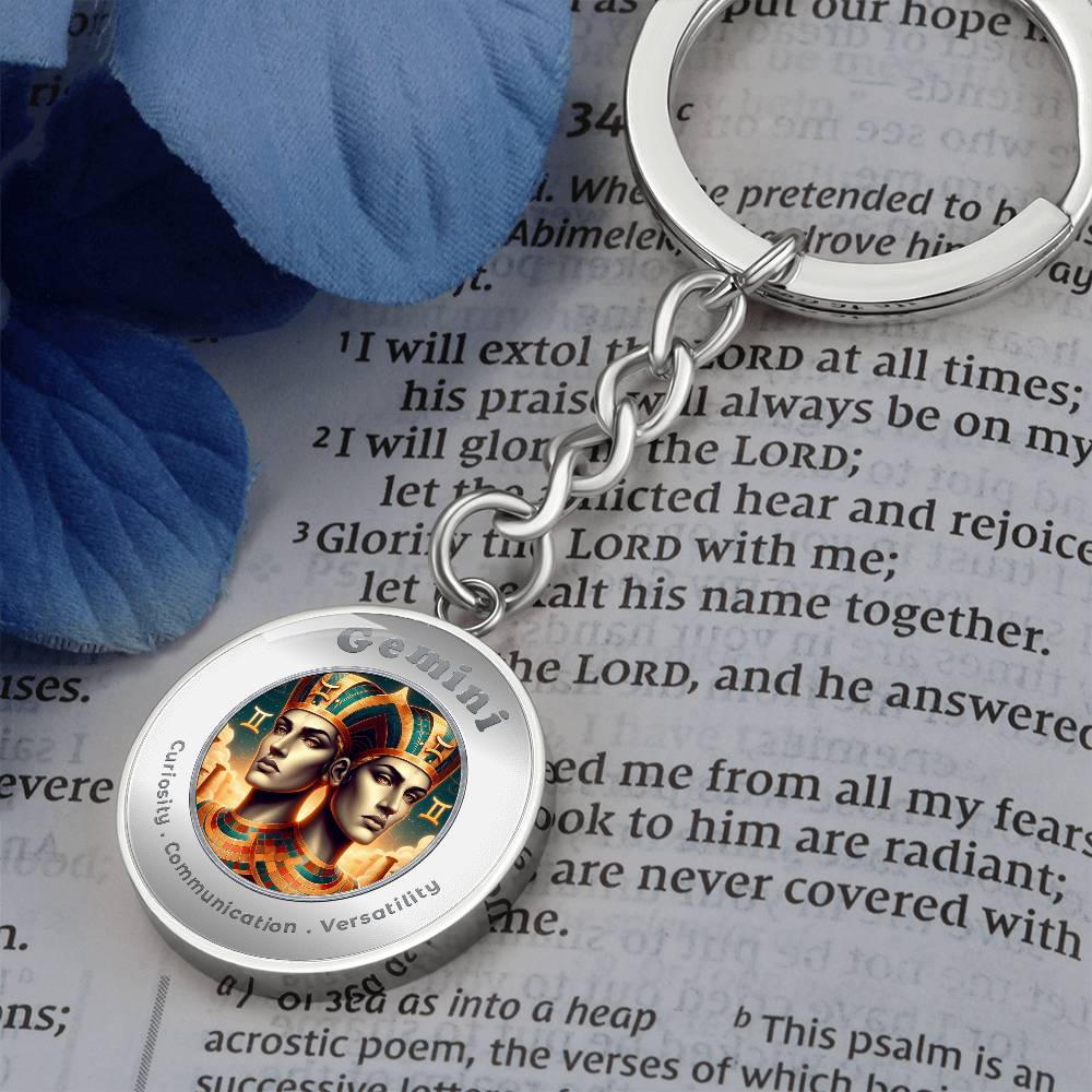 Gemini - Affirmation Keychain - More Than CharmsMore Than Charms