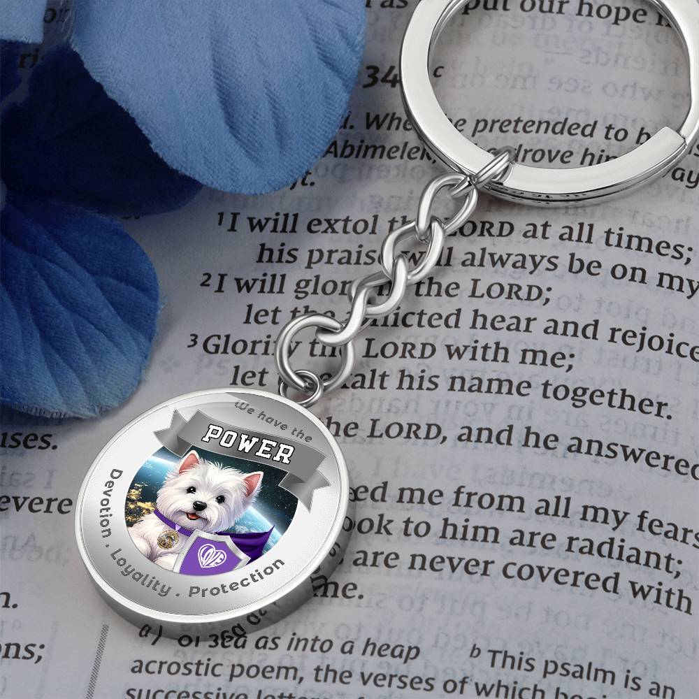 West Highland Terrier - Dog Power Animal Affirmation Necklace - More Than CharmsMore Than Charms