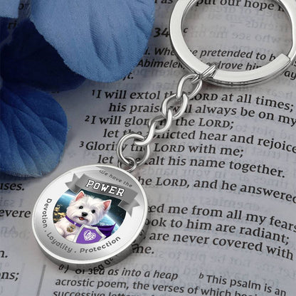 West Highland Terrier - Dog Power Animal Affirmation Necklace - More Than CharmsMore Than Charms