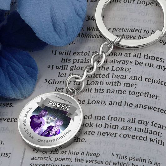 Super Power - Charm Keychain - This Luxury Charm Necklace is more than just an accessory — it’s a soulful expression of your journey, dreams, and intentions. Designed with meaning, each charm carries powerful affirmation words, images, or symbols that spe