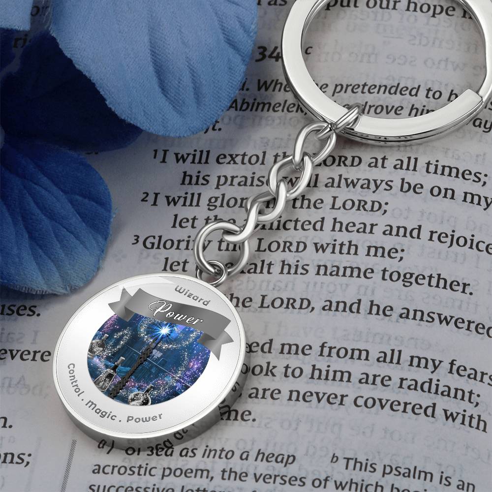 Wizard - RPG Fantasy Affirmation Keychain - More Than CharmsMore Than Charms