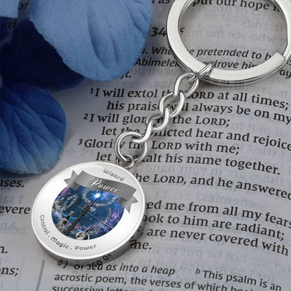 Wizard - RPG Fantasy Affirmation Keychain - More Than CharmsMore Than Charms