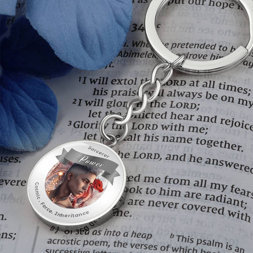 Sorcerer - RPG Fantasy Affirmation Keychain - More Than CharmsMore Than Charms