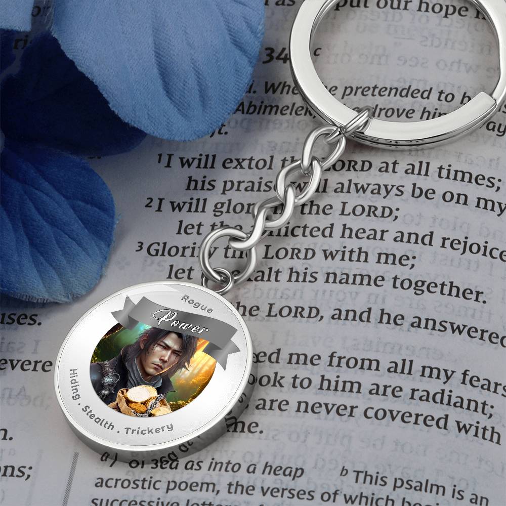 Rogue Alchemist - RPG Fantasy Affirmation Keychain - More Than CharmsMore Than Charms
