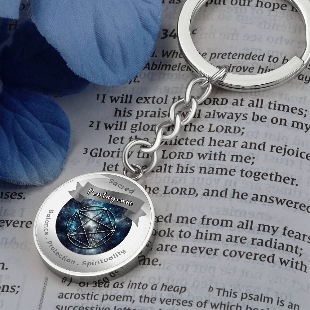 Pentagram - Affirmation Keychain - More Than CharmsMore Than Charms