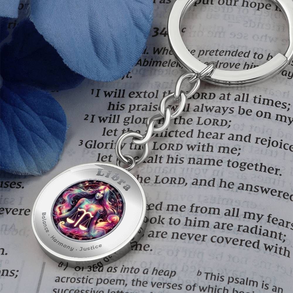 Libra - Affirmation Keychain - More Than CharmsMore Than Charms