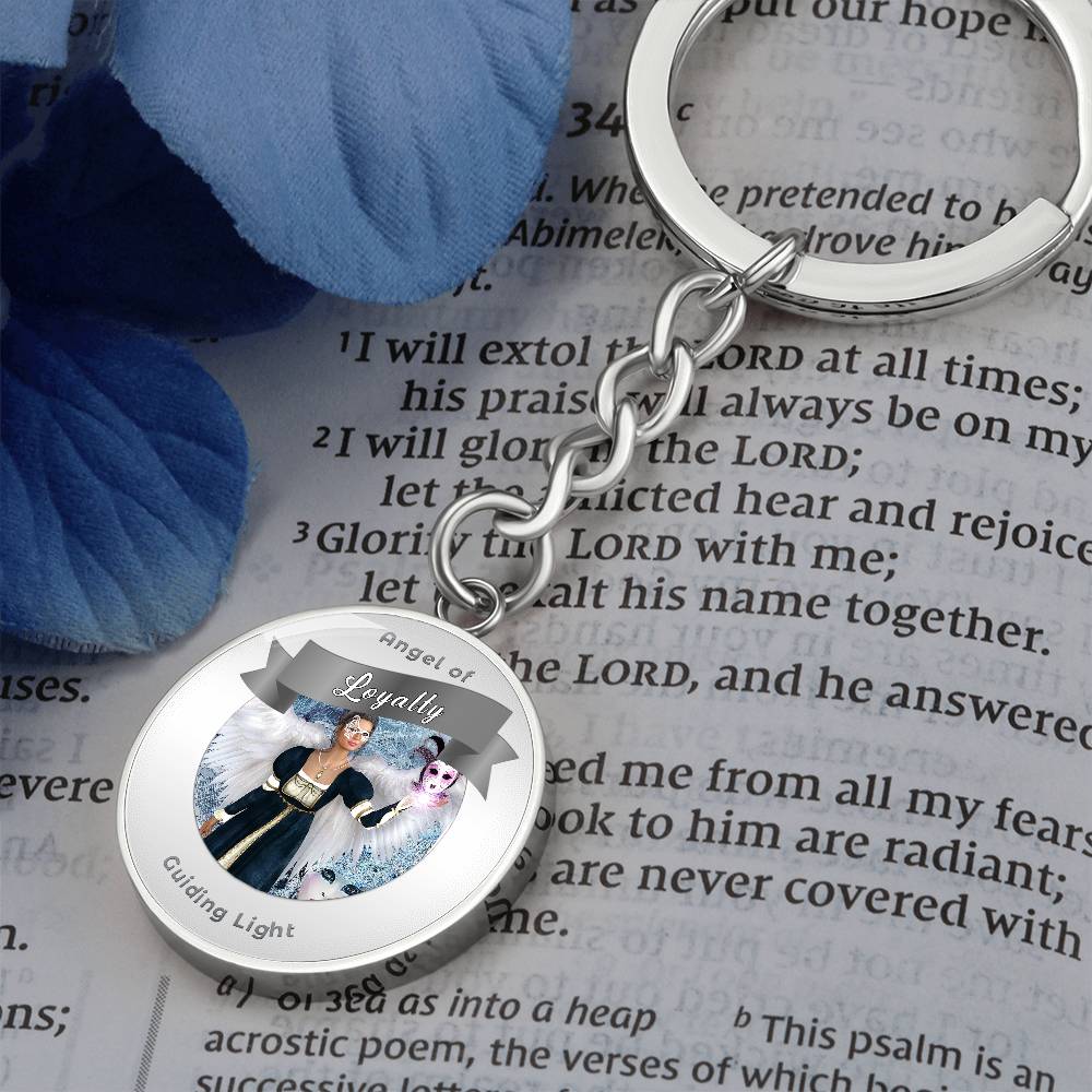 Loyalty - Guardian Angel Affirmation Keychain - More Than CharmsMore Than Charms