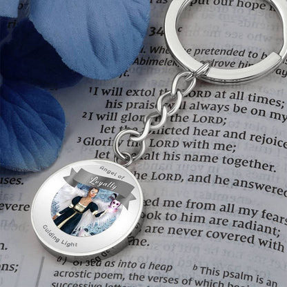 Loyalty - Guardian Angel Affirmation Keychain - More Than CharmsMore Than Charms
