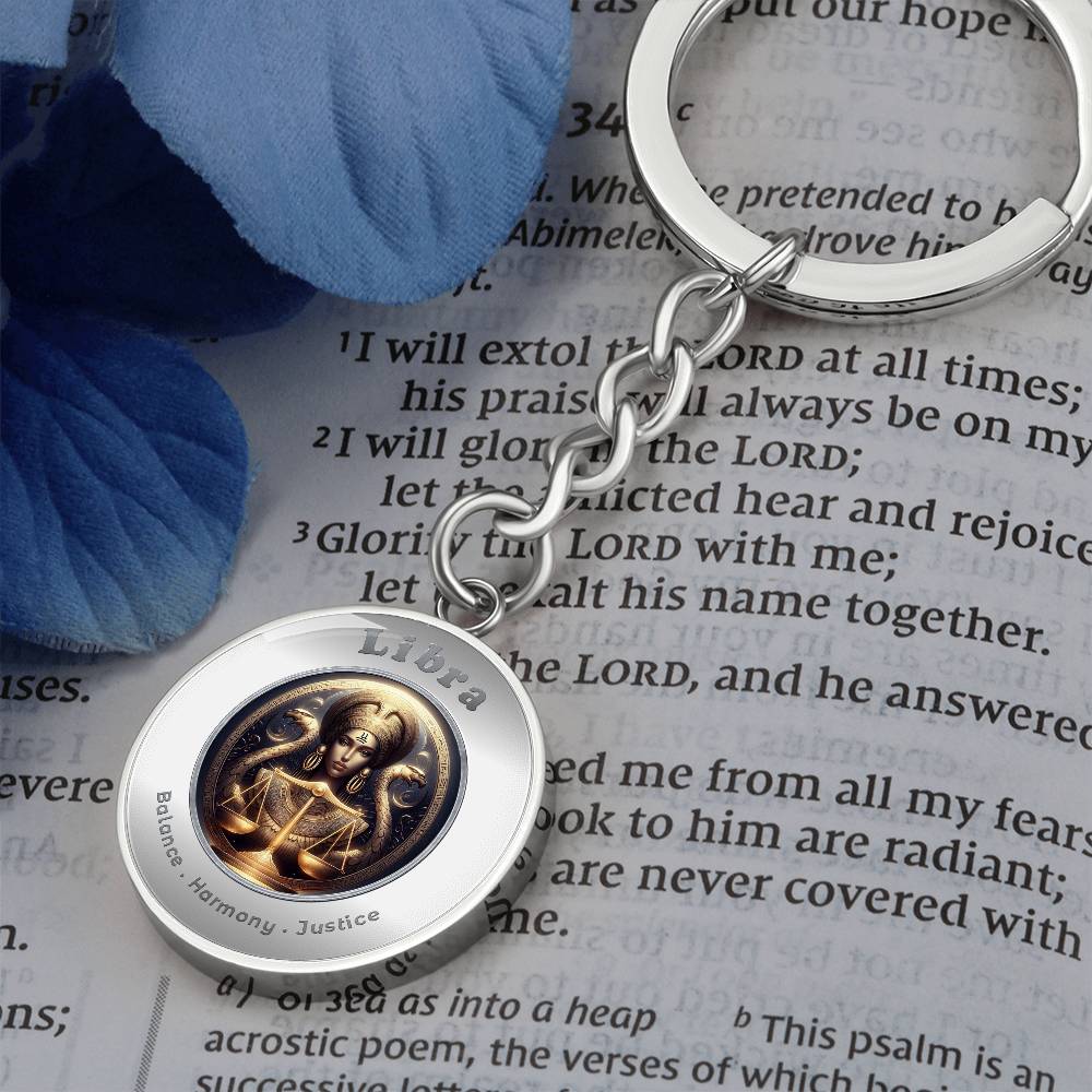 Libra - Affirmation Keychain - More Than CharmsMore Than Charms