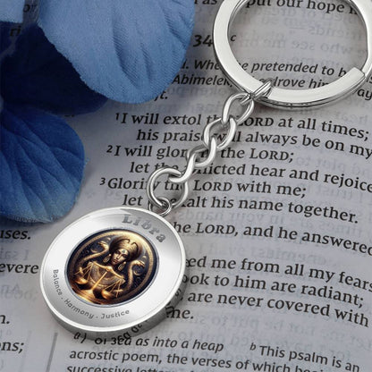 Libra - Affirmation Keychain - More Than CharmsMore Than Charms